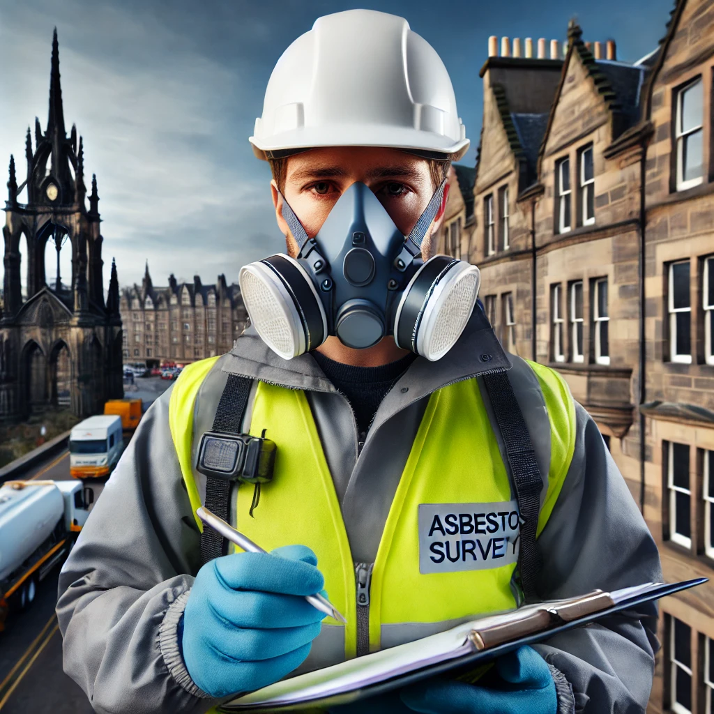 asbestos-surveyor-at-work-in-edinburgh